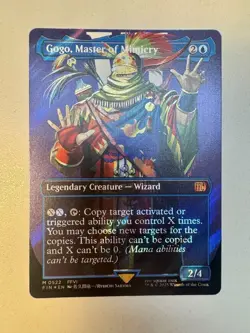 MTG Final Fantasy Gogo, Master of Mimicry (Borderless) (Surge Foil) Near Mint - Image 1