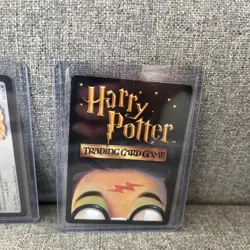 Harry Potter Trading Card Game Holo Foil Bundle - Hagrid & Professor Flitwick - Image 4