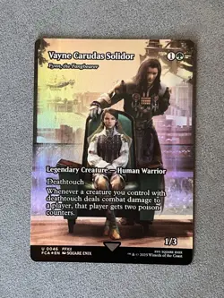 MTG - Vayne Carudas Solidor - FOIL Showcase - Final Fantasy - FCA 0046 - M/NM - Image 1