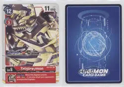 2021 Digimon Card Game - Battle of Omni Zeig Greymon #BT5-017 e6j - Image 3