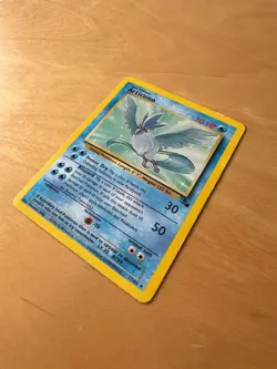 Articuno 17/62 Pokemon Fossil Set Non-Holo Rare Card Excellent Condition - Image 3