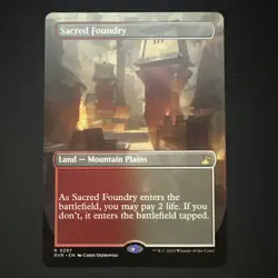 Sacred Foundry (Borderless) Ravnica Remastered Regular - Image 1