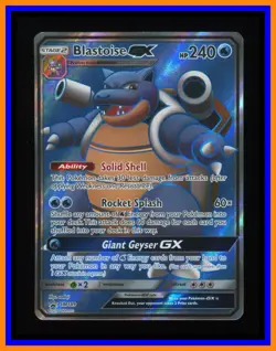 Blastoise GX - SM189 - Black Star Promo - Full Art Promo - Pokemon Card - Image 1