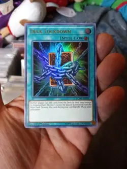 YUGIOH TCG DECK LOCKDOWN DUOV-EN090 ULTRA 1ST EDITION NM - Image 1