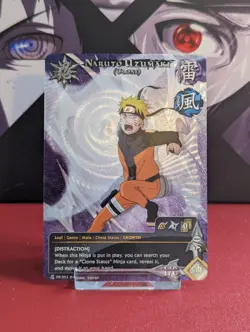 Naruto Uzumaki (Clone) PR 054 Promo Rare Foil CCG TCG Card ALT Bandai NM/LP - Image 1