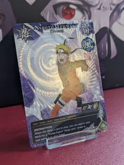 Naruto Uzumaki (Clone) PR 054 Promo Rare Foil CCG TCG Card ALT Bandai NM/LP - Image 2