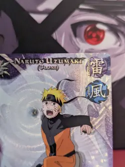 Naruto Uzumaki (Clone) PR 054 Promo Rare Foil CCG TCG Card ALT Bandai NM/LP - Image 5