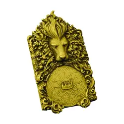 FFG Game of Thrones CCG Resin House Card - Lannister VG/NM - Image 1