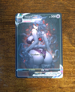 Beautiful Waifu Card - Gengar Shadow - Goddess ACG Custom DIY Fan Art Card - Image 1