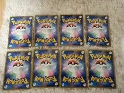 Set 8 Palkia Dialga Pokemon Promo Card McDonald's Vintage Nintendo Bandai Japan - Image 3
