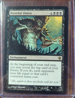Baneful Omen Rise of the Eldrazi Regular NM MTG - Image 1