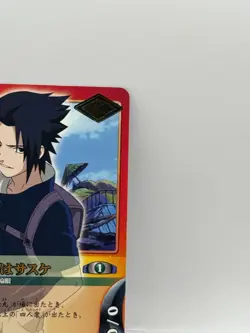 Uchiha Sasuke NARUTO CARD GAME Bandai 2005 Made in Japan Japanese Ninjya 236 - Image 2