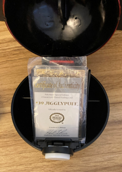 Pokemon JIGGLYPUF 23K Gold Plated Trading Card 1999 Burger King Promo No Box - Image 5