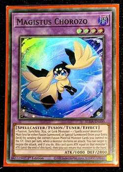 Magistus Chorozo Super Rare 1st Edition Mint Yu-Gi-Oh! Card [SUDA-EN100] - Image 1