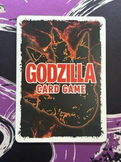 Godzilla Card Game Godzilla (1989) ENGLISH EBP01-035 SSP Godzilla vs Godzilla - Image 2