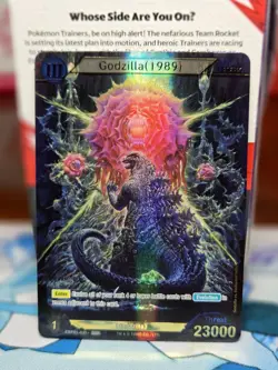 Godzilla Card Game Godzilla (1989) ENGLISH EBP01-035 SSP Godzilla vs Godzilla - Image 1