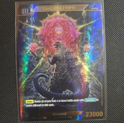 Godzilla Card Game Godzilla (1989) ENGLISH EBP01-035 SSP Godzilla vs Godzilla - Image 3