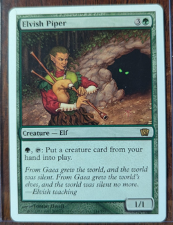Elvish Piper 8th Edition Regular NM MTG - Image 1