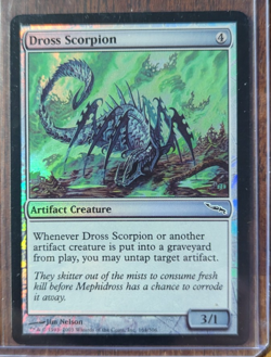 Dross Scorpion Mirrodin Foil NM MTG - Image 1