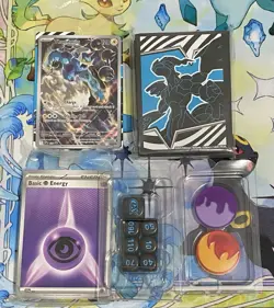 Pokemon Black Bolt - ETB Promo Card, Dice, Card Sleeves, Coins & Energy Cards - Image 2