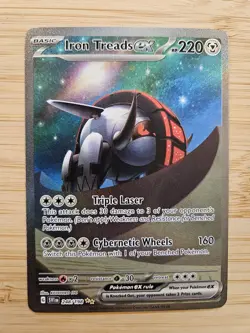 Iron Treads ex 248/198 (SVI) S&V Base NM Special Illustration Rare Pokemon Card - Image 1