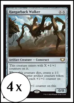 MTG - 4 x Hangarback Walker - Playset 4x x4 - Edge of Eternities - Image 1