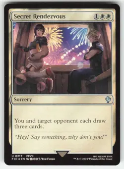 MTG - Secret Rendezvous (0217) 217 Commander: FINAL FANTASY NM FOIL - Image 1