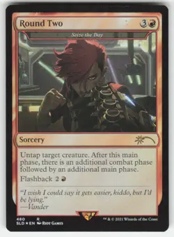 MTG - Round Two - Seize the Day 480 Secret Lair Drop Series NM FOIL - Image 1