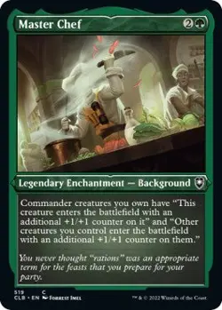 Foil - Master Chef (Foil Etched) - 519 / NM / English MTG - Image 1