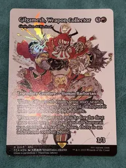 MTG Gilgamesh, Weapon Collector (Godo, Bandit Warlord) FOIL Final Fantasy NM/M - Image 2