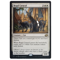 x4 Regal Caracal J22 MTG Playset M/NM Rare White Creature Cat Jumpstart 2022 TCG - Image 1