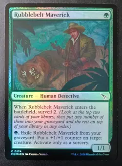 MTG Karlov Manor - Rubblebelt Maverick - Foil - Image 1