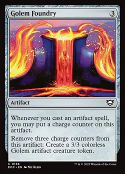 MTG - 4 x Golem Foundry - Playset 4x x4 - Edge of Eternities - Image 2