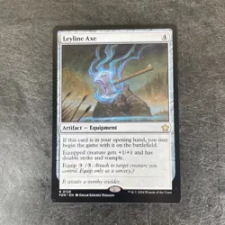 Leyline Axe 129 NM NF Rare MTG Foundations Magic - Image 1
