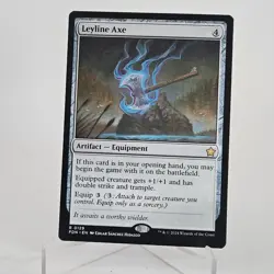Leyline Axe 129 NM NF Rare MTG Foundations Magic - Image 1