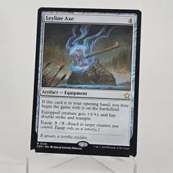 Leyline Axe 129 NM NF Rare MTG Foundations Magic - Image 3