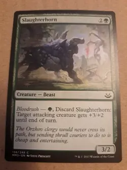 Slaughterhorn Modern Masters 2017 - MTG 136 - Image 1