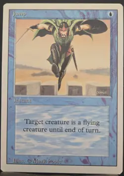 1X - Jump - Revised Edition - MTG - Magic the Gathering - LP - Image 1