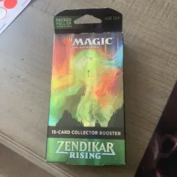 MTG Zendikar Rising 15 Card Collector Booster Pack Target NIP Free Shipping 630509917921 - Image 1