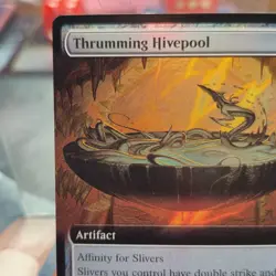 R 0356 Thrumming Hivepool Rare EXTENDED ART FOIL Rare Edge of Eternities MTG EOE - Image 2