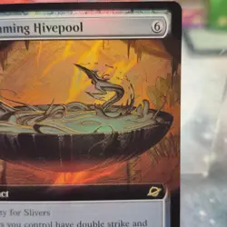 R 0356 Thrumming Hivepool Rare EXTENDED ART FOIL Rare Edge of Eternities MTG EOE - Image 3