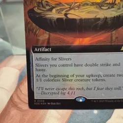 R 0356 Thrumming Hivepool Rare EXTENDED ART FOIL Rare Edge of Eternities MTG EOE - Image 4