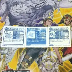 Set 3 Pikachu Pokemon Amada Hyper Sticker WAZA Vintage Nintendo Bandai Japanese - Image 3