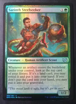 MTG The Brothers War - Sarinth Steelseeker - Foil - Image 1