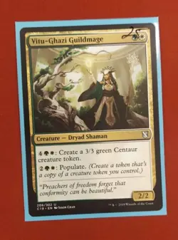 VITU-GHAZI GUILDMAGE Commander 2019 #206 C19(NM+)(MTG) - Image 1
