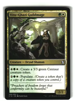 VITU-GHAZI GUILDMAGE Commander 2019 #206 C19(NM+)(MTG) - Image 1