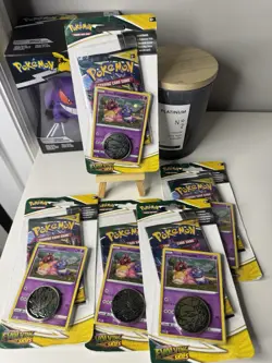 Pokemon TCG Evolving Skies Checklane Blister SWIRL HOLO Slowpoke Promo Sealed 4 - Image 2