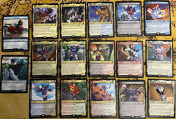 MTG Universes Beyond Transformers Complete Set (15+2) (NM) - Image 1