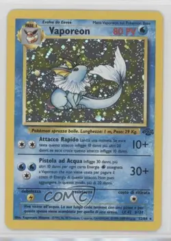 Vaporeon Holo Italian Pokemon Jungle #12 1999 05n7 - Image 1