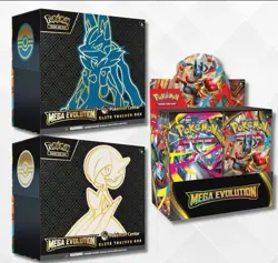 Pokemon TCG Mega Evolution Pokemon Center ETBs & Booster Box Presale - Image 1